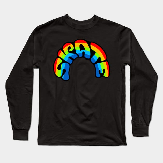 Skate the Rainbow Long Sleeve T-Shirt by HenrisKas